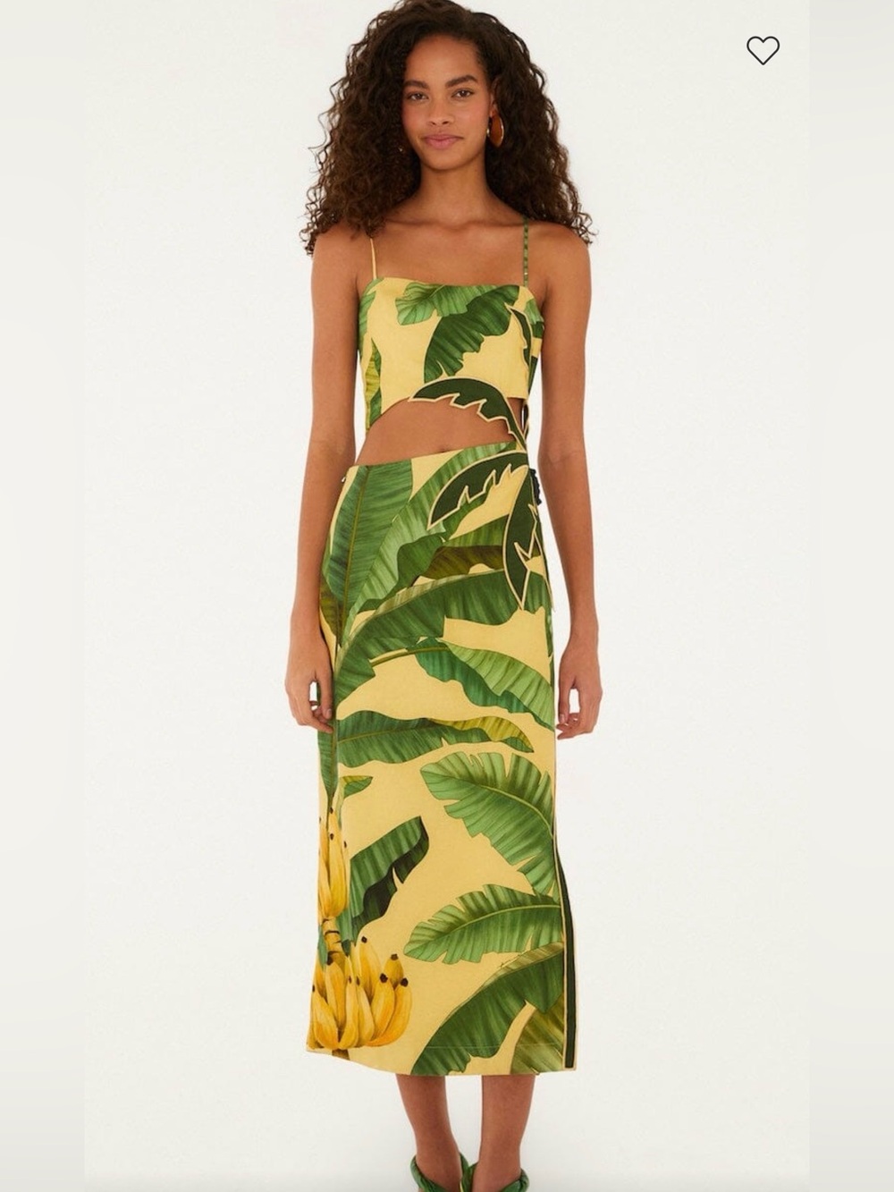 Farm Rio Banana Tree Midi Dress